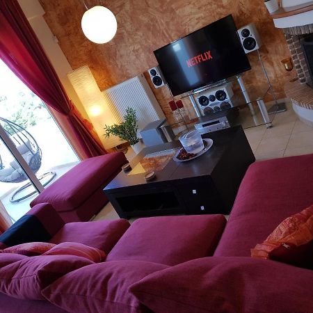 'Seaside Paradise' Elegant Apartment In Néa Mákri Kültér fotó