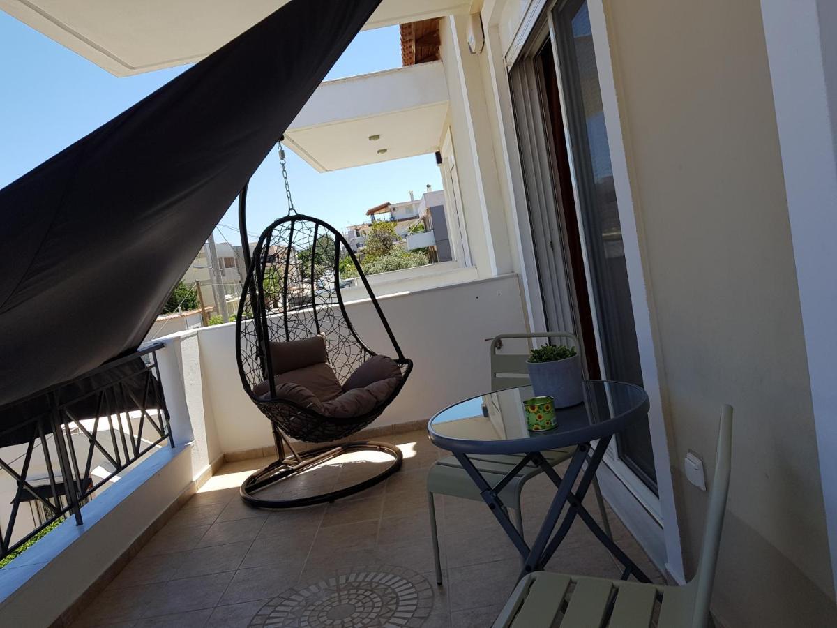 'Seaside Paradise' Elegant Apartment In Néa Mákri Kültér fotó