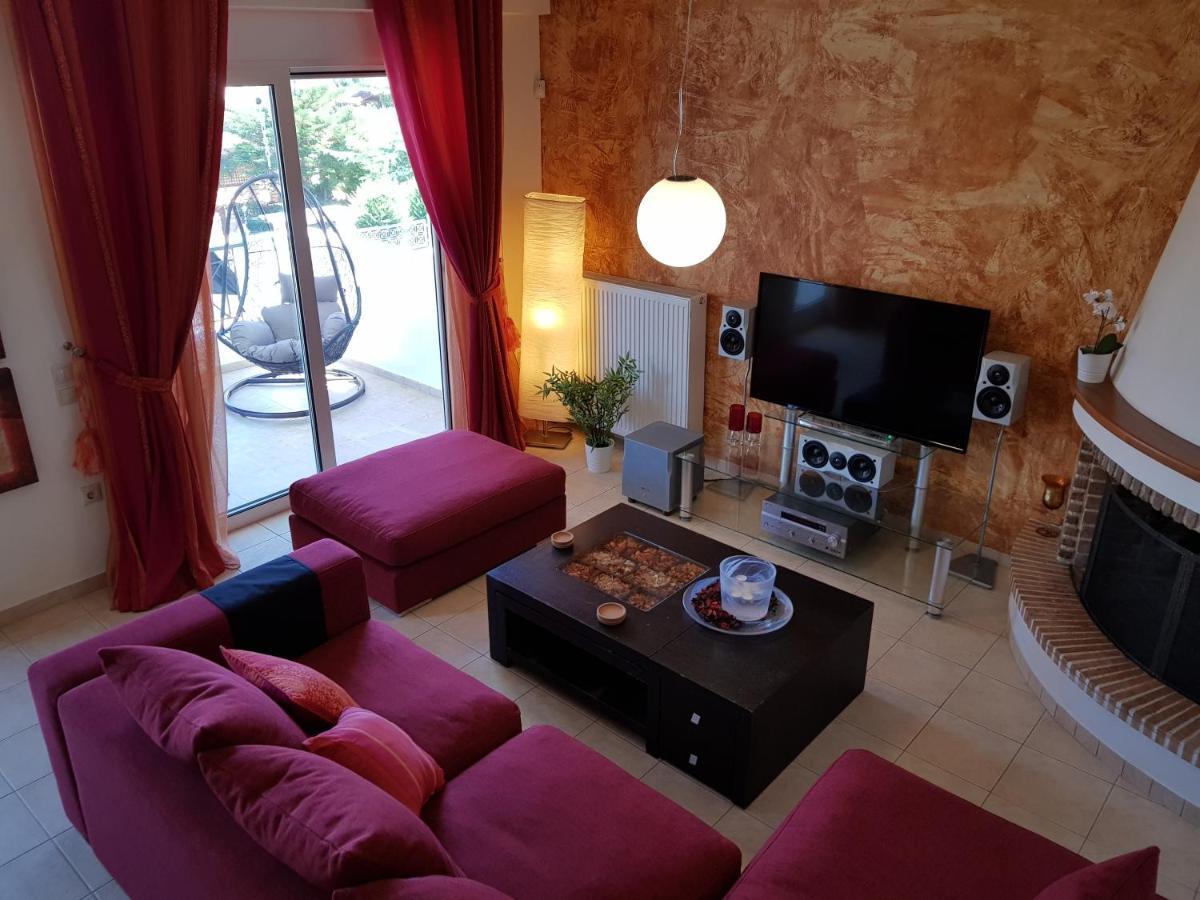 'Seaside Paradise' Elegant Apartment In Néa Mákri Kültér fotó